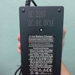 Sạc 84V3A, 84V5A, 87.6V3A, 87.6V5A cho pin lion hệ 20s 72V, pin sắt Lifepo4 hệ 24s 72V