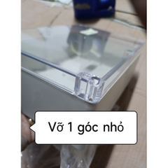 Hộp Nhựa Chống Nước 230x150x85mm Nắp Trong. Lắp được 8 cell 33140