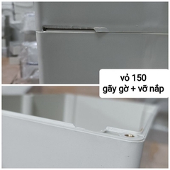 Hộp Nhựa ABS 265x185x150mm (Chống nước IP65), dùng lắp 4 cell sắt vuông 100-120Ah