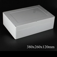Hộp nhựa ABS 380x260x120mm, lắp được 12 cell 46160, lắp được 72 cell 32650