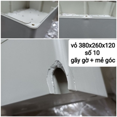Hộp nhựa ABS 380x260x120mm, lắp được 12 cell 46160, lắp được 72 cell 32650