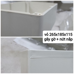 Hộp nhựa ABS 265x185x115mm (chống nước IP65)