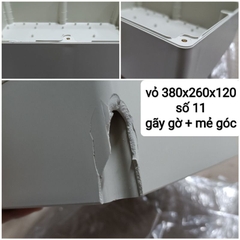 Hộp nhựa ABS 380x260x120mm, lắp được 12 cell 46160, lắp được 72 cell 32650