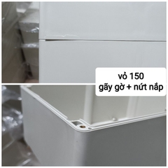 Hộp Nhựa ABS 265x185x150mm (Chống nước IP65), dùng lắp 4 cell sắt vuông 100-120Ah