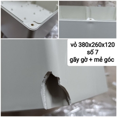 Hộp nhựa ABS 380x260x120mm, lắp được 12 cell 46160, lắp được 72 cell 32650