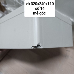 Hộp Nhựa ABS 320x240x110mm lắp được 24 cell 33140 hoặc 8 cell 46160 (Chống Nước IP65)