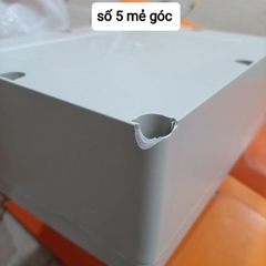 Hộp Nhựa ABS 320x240x110mm lắp được 24 cell 33140 hoặc 8 cell 46160 (Chống Nước IP65)