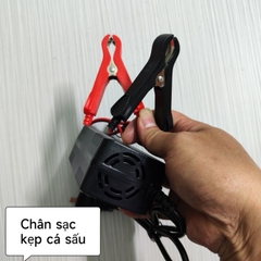 Sạc 14.6V 5A cho pin sắt photphat hệ 4S. Sạc 12.6V 5A cho pin lion hệ 3S (có quạt)