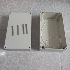 Hộp nhựa ABS 200x120x108mm ( Chống nước IP65 ), lắp được 12 cell 32650 hoặc 6 cell 33140