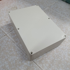 Hộp Nhựa ABS 265x185x80mm chống nước, lắp được 12 cell 33140, hoặc 24 cell 32650, 32700