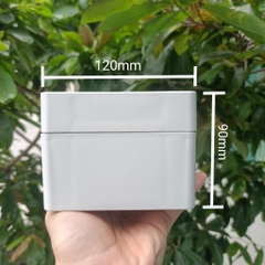Hộp nhựa ABS chống nước kích thước 120x120x90mm