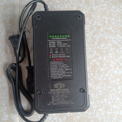 Sạc 10A  chân vuông dùng cho hệ 13s pin Lion - 16s pin sắt - 20s pin sắt