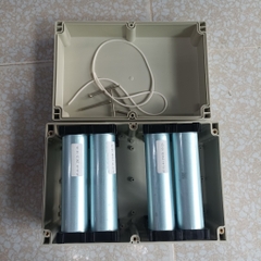 Hộp Nhựa 240x160x120mm, lắp vừa 12 cell 33140, lắp vừa 3 cell 46160 (chống nước IP65)