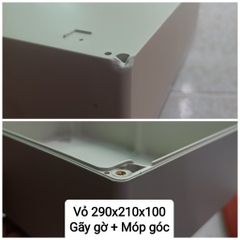 Hộp Nhựa ABS 290x210x100mm (Chống Nước IP65) chứa vừa 14 cell 33140