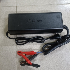 Sạc 29.4V 20A , 29.4V 30A cho pin lion 7S, chân kẹp cá sấu