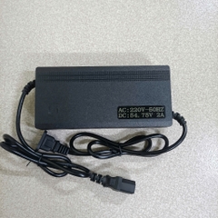 Sạc 54.75V 2A - 3A dùng cho hệ pin sắt 15S-48V