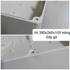 Hộp nhựa ABS 380x260x105mm (chống nước IP65)