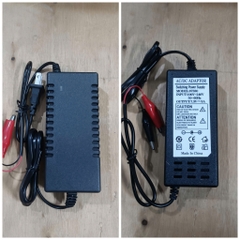 Sạc 7.2V - 7.3V 1A, Sạc 7.2V - 7.3V 2A cho pin sắt photphat hệ 2S 6.4V