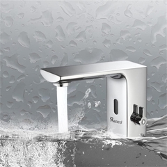 Bộ vòi chậu rửa tay cảm ứng nóng lạnh RC - 1206