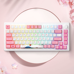 Bàn phím AKKO MOD007B-HE PC Tokyo Sakura Pink Magnetic Switch