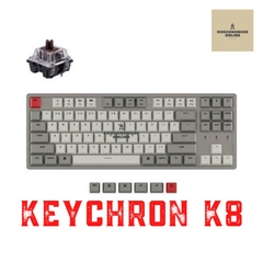 Bàn Phím Cơ Không Dây Keychron K8 HotSwap - Không Led | Keychron Switch