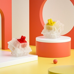 Switch Gateron Milky Yellow Pro Switch dùng cho bàn phím cơ (Switch 5 Pin)