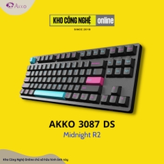 Bàn phím cơ AKKO 3087 DS Midnight R2 (Akko sw v2)