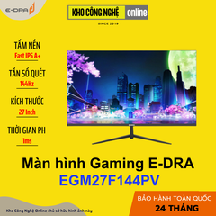 Màn hình Gaming EDRA EGM27F144PV 27 inch FullHD 144Hz