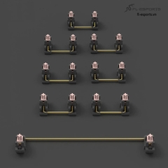 Bộ Stabilizer Plate Mount, PCB mount FL-Esports Dành Cho Bàn Phím Cơ (Hàng Chính Hãng)