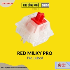 Switch Gateron Milky Yellow Pro Switch dùng cho bàn phím cơ (Switch 5 Pin)