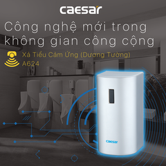 Xả tiểu Caesar A624 cảm ứng từ