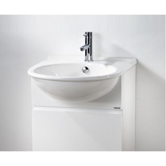 Lavabo chậu rửa mặt Caesar LF5302 bán âm