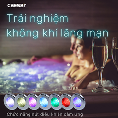 Bồn tắm lập thể Caesar MT0660C massage