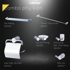 Bộ phụ kiện Caesar Q8300 (có bán lẻ)