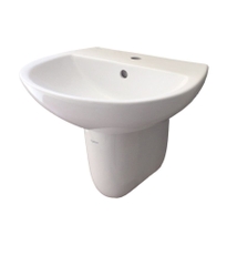 Lavabo chậu rửa mặt Viglacera V36 treo tường kèm chân