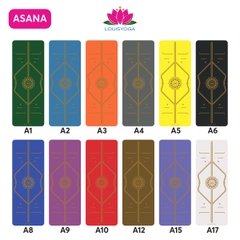 Thảm Tập Yoga Cao Su - ASANA