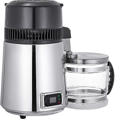 MÁY CHƯNG CẤT NƯỚC ĐỂ BÀN 1 LÍT/GIỜ VỚI BẢNG ĐIỀU KHIỂN KỸ THUẬT SỐ