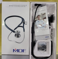 Ống nghe tim mạch MDF® Procardial® Full Black đối tượng người lớn
