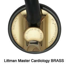 Ống nghe Littmann® Master Cardiology™ Black Brass 2175