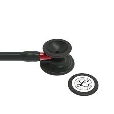 Ống Nghe Littmann Cardiology IV™ Full Black, Red Stem 6200