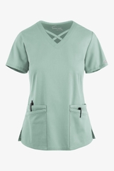 Scrubs UA Butter-Soft STRETCH Crisscross Nữ Nhập 100% từ Mỹ