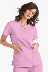 Scrubs UA Butter-Soft STRETCH Crisscross Nữ Nhập 100% từ Mỹ