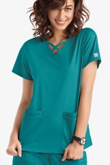 Scrubs UA Butter-Soft STRETCH Crisscross Nữ Nhập 100% từ Mỹ