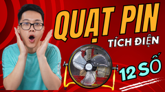 Quạt JUSWE 12 SỐ Nội địa Trung Quốc