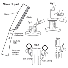 Dao đi rừng 165mm Kakuri 48013