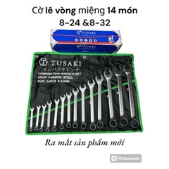 Bộ Cờ Lê Vòng Miệng 14 chi tiết 8 - 24