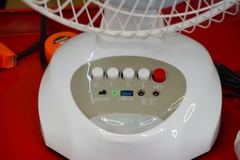Quạt pin mặt trời solar fan +đèn