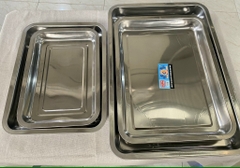 Combo 4 khay inox
