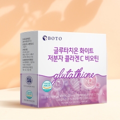 bột trắng da glutathion biotin hộp 30gói (300ea)