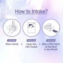 Tem ngậm trắng da Glutathion BOTO hộp 30 miếng (100ea)